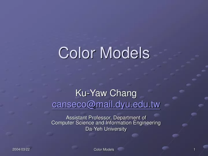 color models