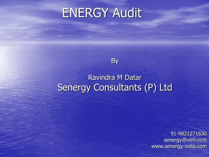 energy audit