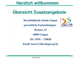 herzlich willkommen