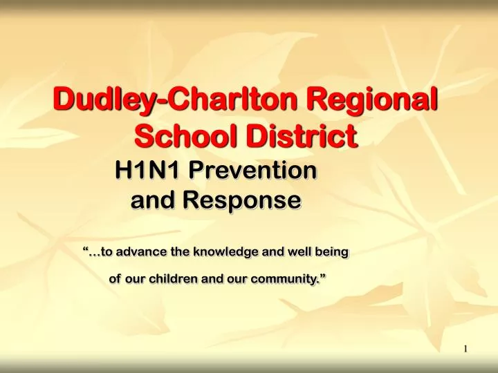dudley charlton regional school district