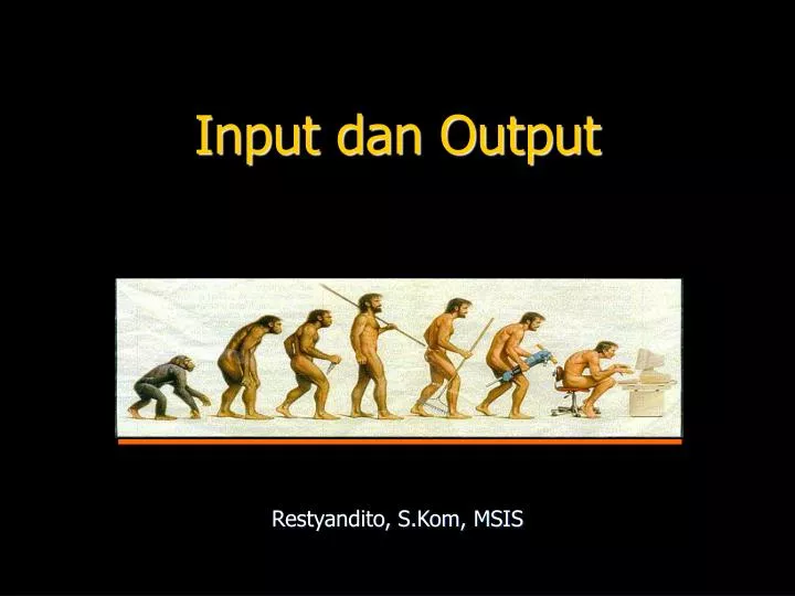 input dan output