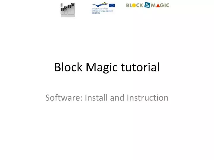 block m agic tutorial