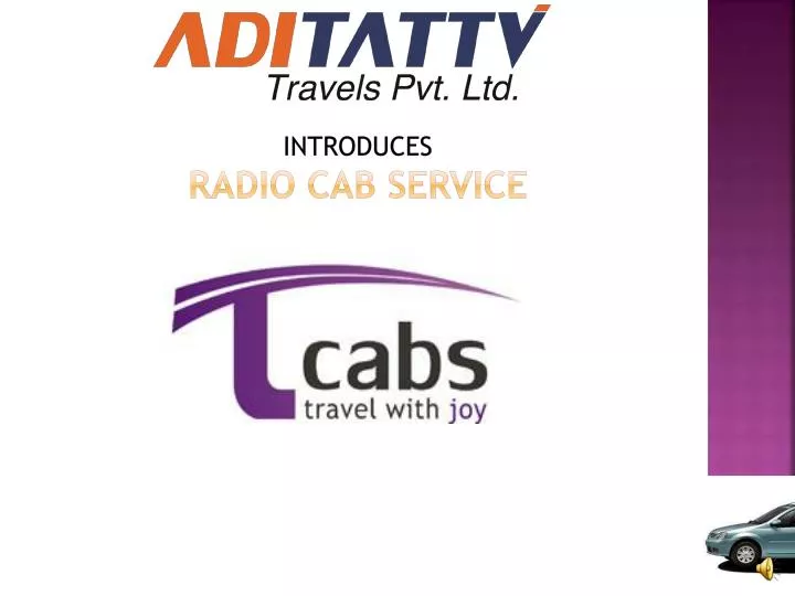 introduces radio cab service