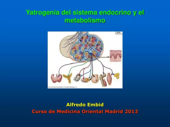 yatrogenia del sistema endocrino y el metabolismo