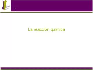 la reacci n qu mica