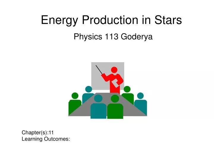 energy production in stars