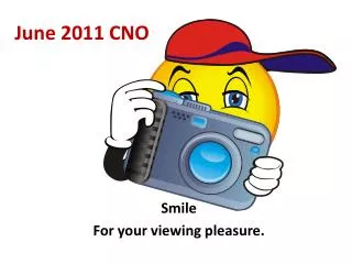 June 2011 CNO