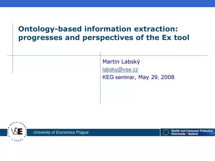 ontology based information extraction progresses and perspectives of the ex tool