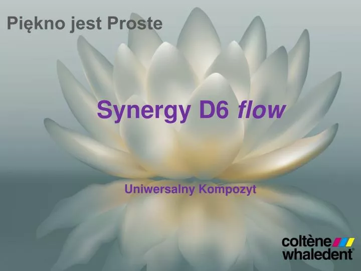 synergy d6 flow uniwersalny kompozyt