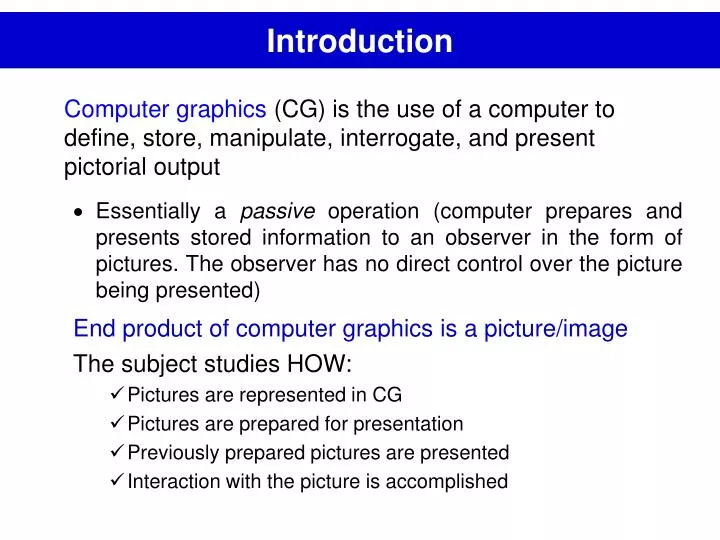 introduction