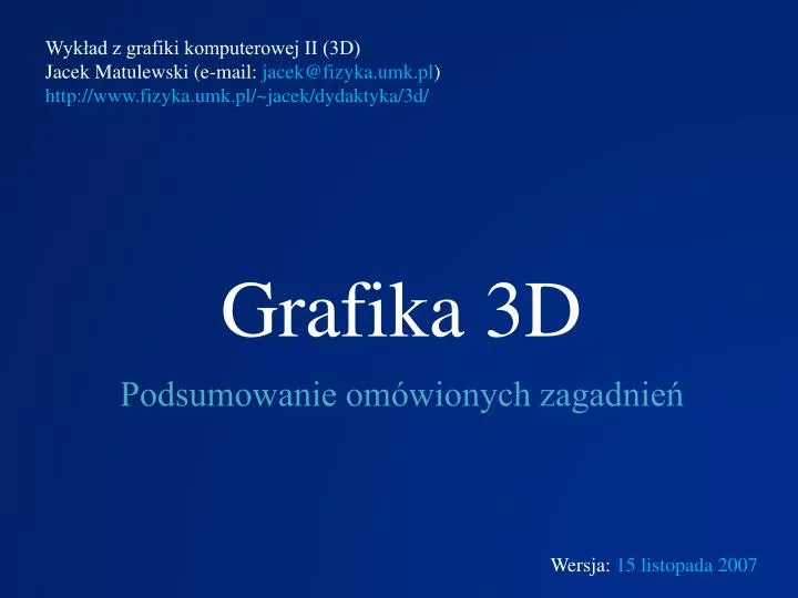 grafika 3d