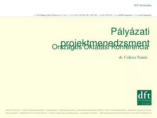 p ly zati projektmenedzsment