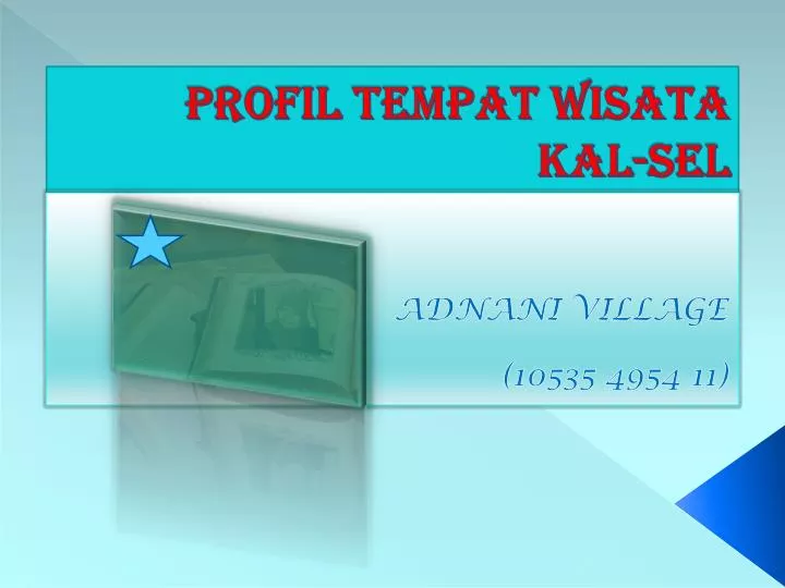 profil tempat wisata kal sel