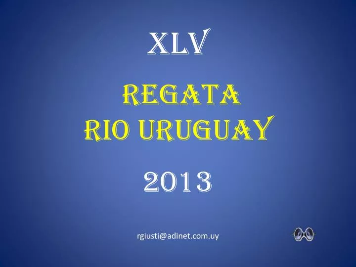 regata rio uruguay