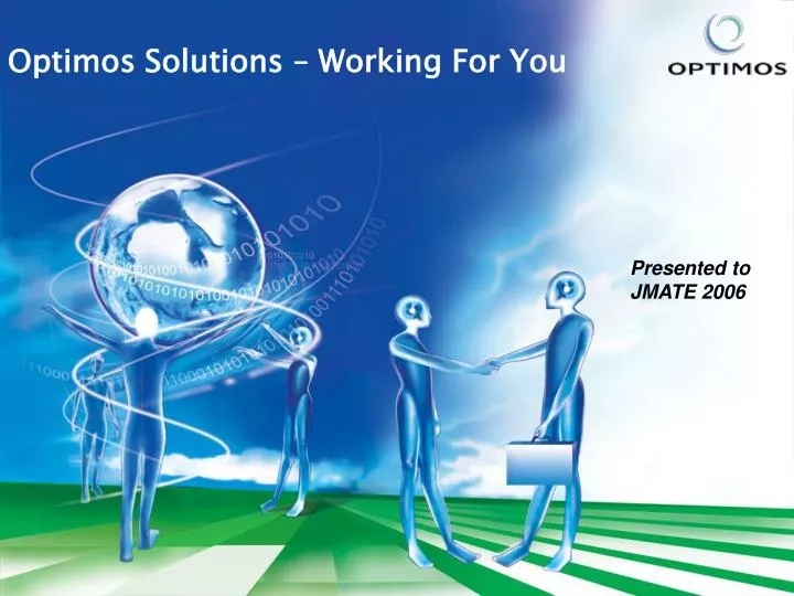 optimos solutions working for you