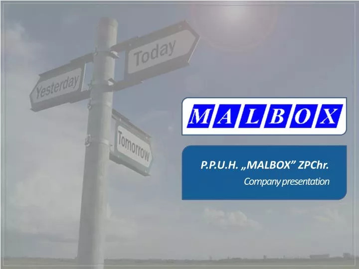 p p u h malbox zpchr company presentation