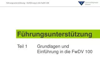 f hrungsunterst tzung