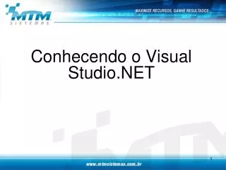 conhecendo o visual studio net