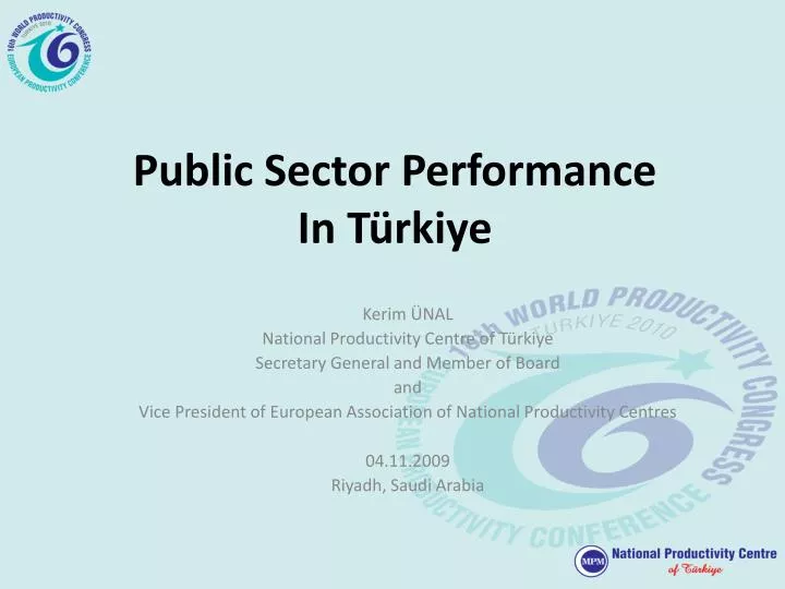 public sector performance in t rkiye