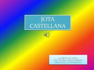 jota castellana
