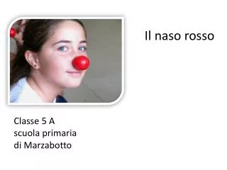 il naso rosso