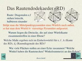 das rautendodekaeder rd