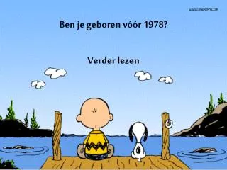 ben je geboren v r 1978