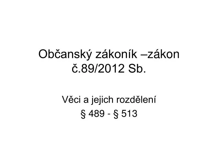 ob ansk z kon k z kon 89 2012 sb