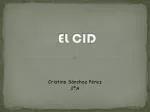 EL CID - slide 1