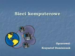 sieci komputerowe