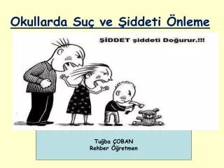okullarda su ve iddeti nleme