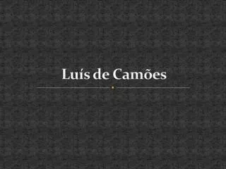 lu s de cam es