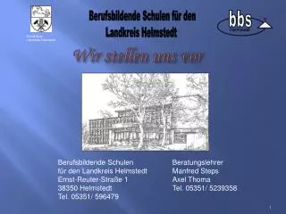 wir stellen uns vor