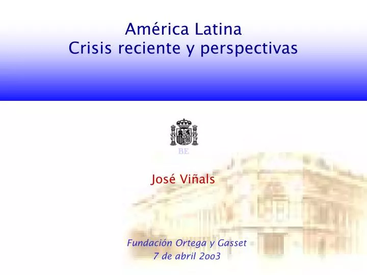 am rica latina crisis reciente y perspectivas