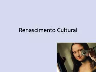 renascimento cultural