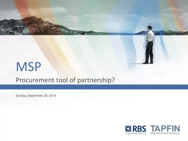 msp procurement tool of partnership
