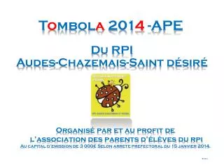 t o mbol a 201 4 ape