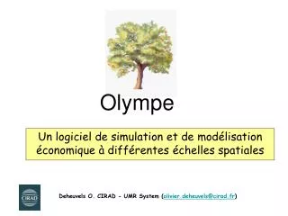 un logiciel de simulation et de mod lisation conomique diff rentes chelles spatiales