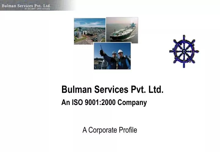 bulman services pvt ltd an iso 9001 2000 company