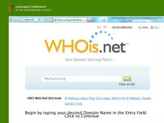 How to use WhoIs.Net