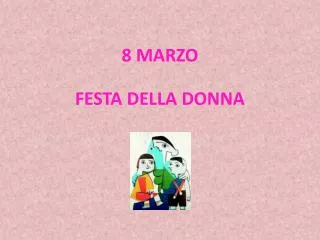 8 marzo