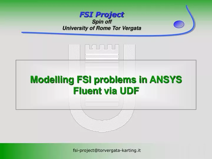 modelling fsi problems in ansys fluent via udf