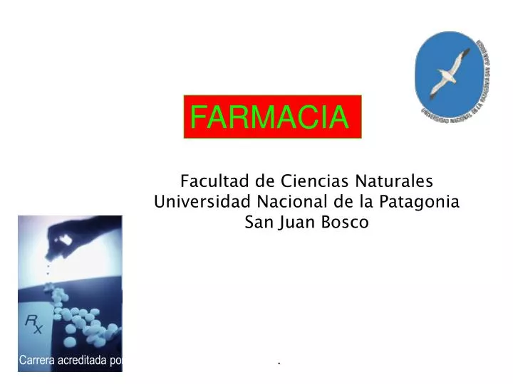 facultad de ciencias naturales universidad nacional de la patagonia san juan bosco