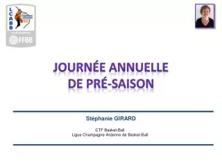 journ e annuelle de pr saison
