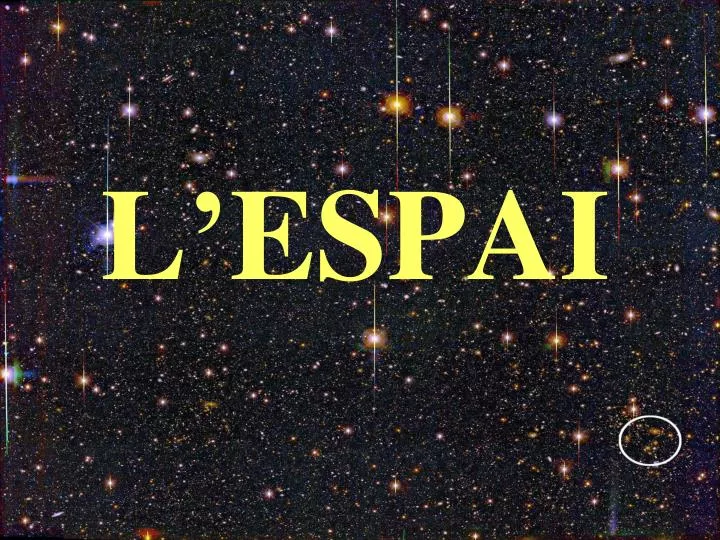 l espai