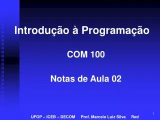 introdu o programa o