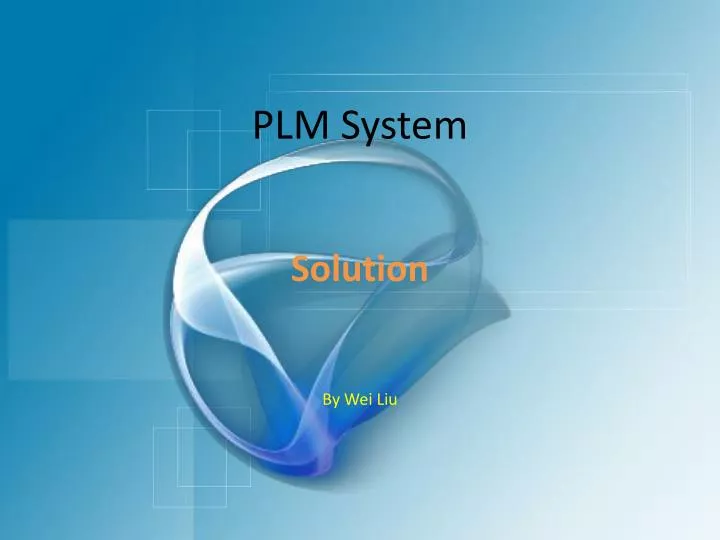 plm system