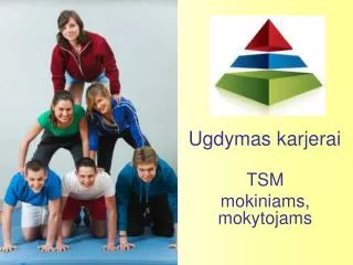ugdymas karjerai