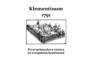 klementinum 1791
