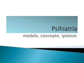 psihiatr ia